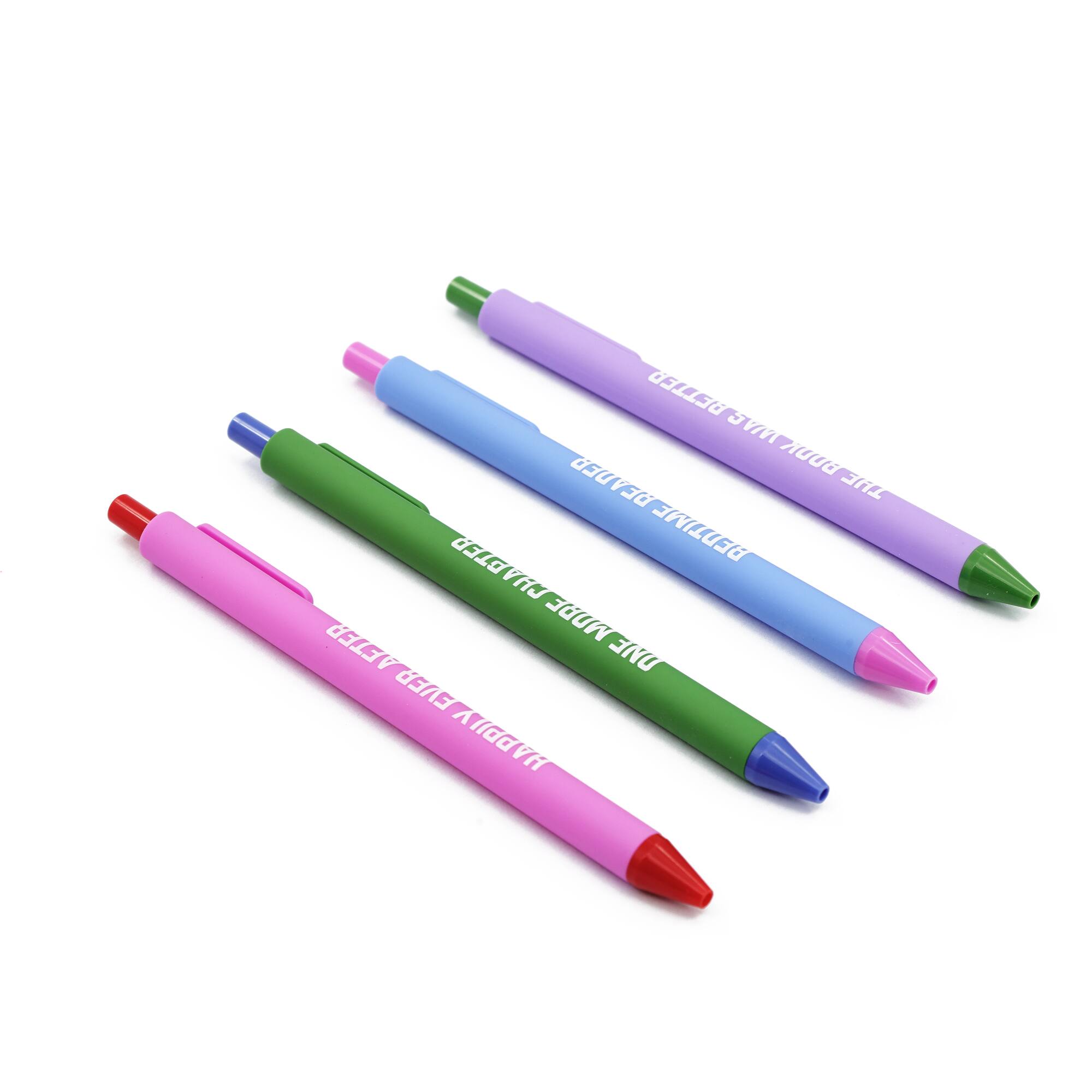 Bookish Ballpoint Pens, 4ct. by Fab Finds